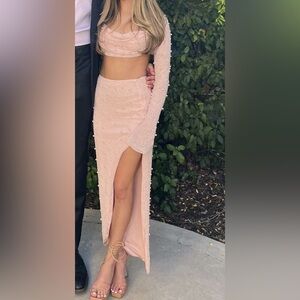 Oh Polly Pink Beaded set size 0